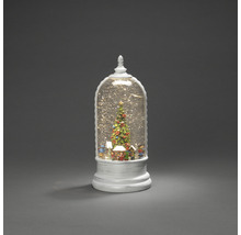 Boule à neige avec sapin de Noël et figurines