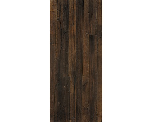Plancher en bois de bois foncé