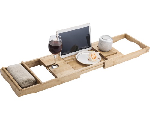 REIKA Badewannenablage Bambus verstellbar von 74.5 - 108.5 cm REIKA Badewannenablage Bambus verstellbar von 74.5 - 108.5 cm
