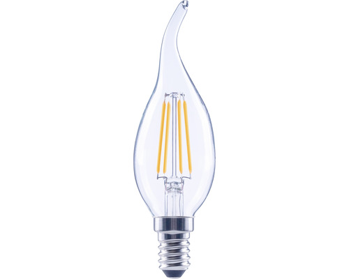 FLAIR LED Kerzenlampe dimmbar CL35 E14/2,2W(25W) 250 lm 2700 K warmweiss klar Windstoss Kerzenlampe