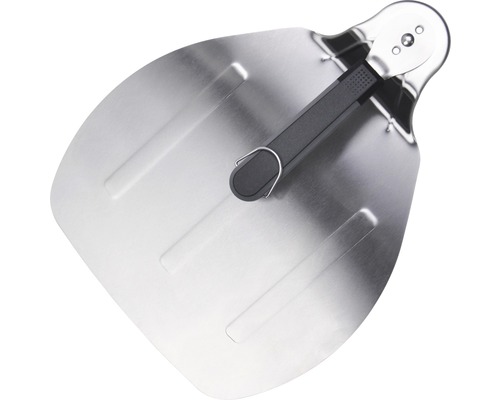 Pizzaschieber aus Metall mit klappbarem Griff