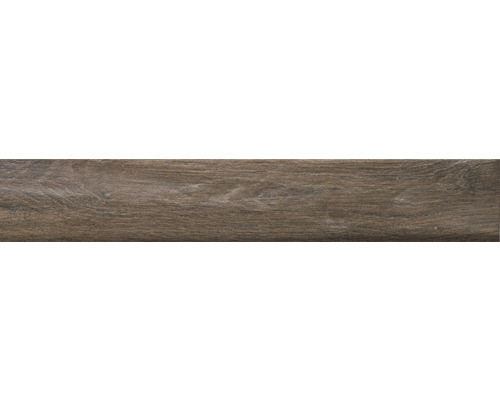 Wand- und Bodenfliese Auvergne brune 7.5x45 cm Keramikfliese in Holzoptik
