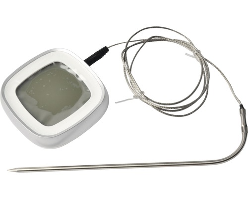 Tenneker® Digital Fleischthermometer Grillthermometer Küchenthermometer Ofenthermometer 7,3 x 7,3 x 2,5 cm ABS weiss