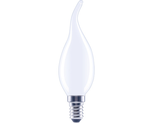 FLAIR LED Kerzenlampe dimmbar CL35 E14/6W(60W) 806 lm 2700 K warmweiss matt Windstoss Kerzenlampe