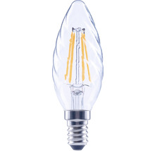 FLAIR Ampoule flamme LED tournée à intensité lumineuse variable CT35 E14/2,2W(25W) 250 lm 2700 K blanc chaud transparent