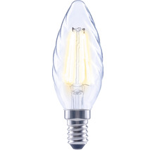 FLAIR Ampoule flamme LED tournée à intensité lumineuse variable CT35 E14/2,2W(25W) 250 lm 2700 K blanc chaud transparent