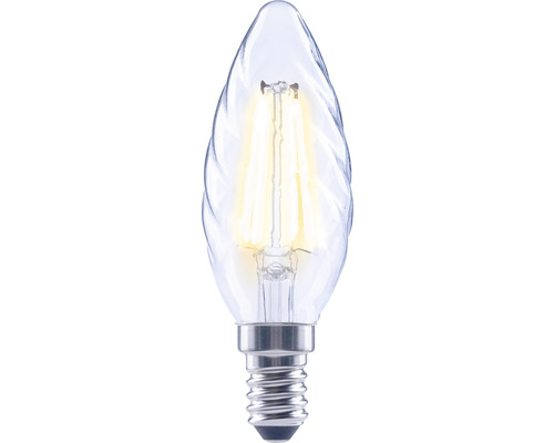 Ampoule LED claire en forme de bougie avec douille E14