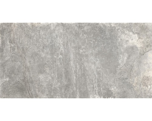 Carrelage sol et mur ardoise gris 60x12 cm
