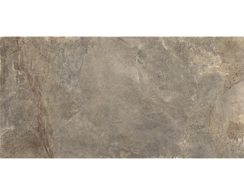 Carrelage sol et mur ardoise taupe 60x12 cm