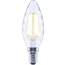 FLAIR Ampoule flamme LED tournée à intensité lumineuse variable CT35 E14/5,5W(60W) 806 lm 2700 K blanc chaud transparent