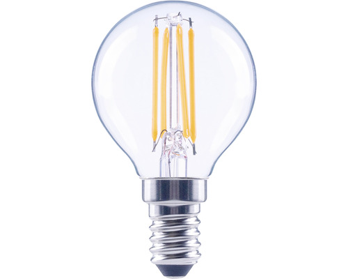 FLAIRAmpoule sphérique LED à intensité lumineuse variable G45 E14/2,2W(25W) 250 lm 2700 K blanc chaud transparent Ampoule LED avec culot E14 en forme de goutte