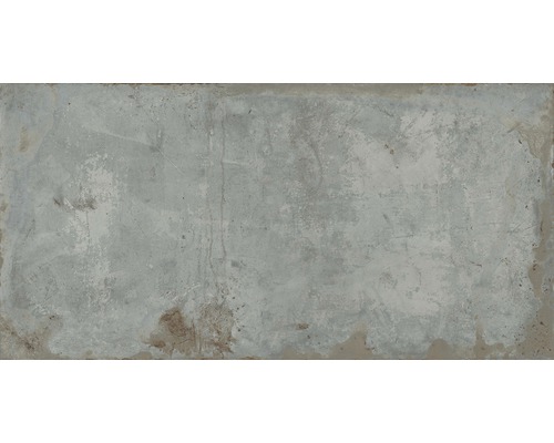 Carrelage sol et mur métal vert 30x60 cm
