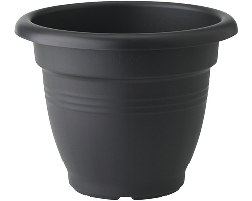 Pot de fleurs elho Green Basics® Campana plastique Ø 34.5 H 27 cm noir