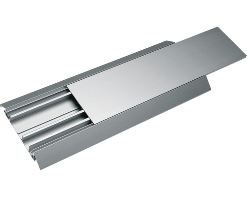 Conduit de plancher 125x18 mm 2m alu