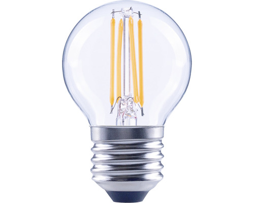 FLAIR LED Tropfenlampe dimmbar G45 E27/4W(40W) 470 lm 2700 K warmweiss klar