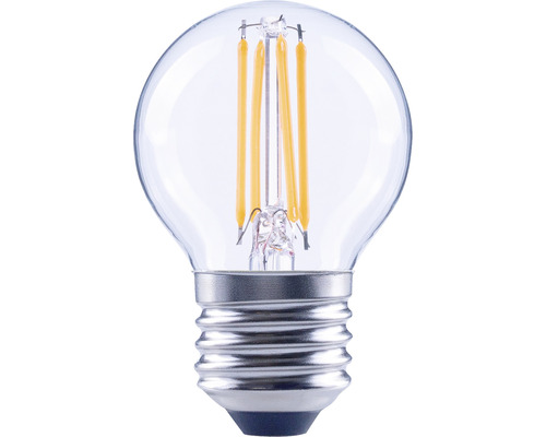 FLAIRAmpoule sphérique LED à intensité lumineuse variable G45 E27/4W(40W) 470 lm 2700 K blanc chaud transparent Lampe LED claire avec culot E27