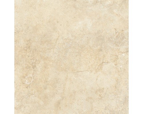 Carrelage sol et mur Apulia blend 40.6x40.6 cm Gros plan d''un carreau de sol beige avec une texture légère