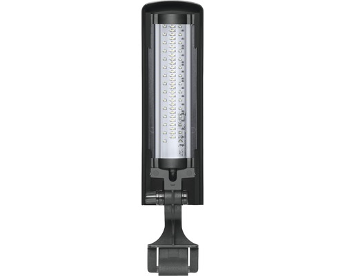 Lampe LED à pince Aquatlantis Easy LED Nanocubic 58 LEDs, noire Lampe LED pour aquarium