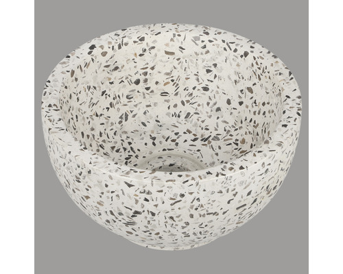 Vasque à poser en terrazzo