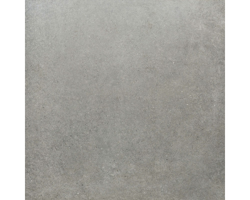 Dalle de terrasse en grès cérame fin grès gris bord rectifié 100 x 100 x 2 cm