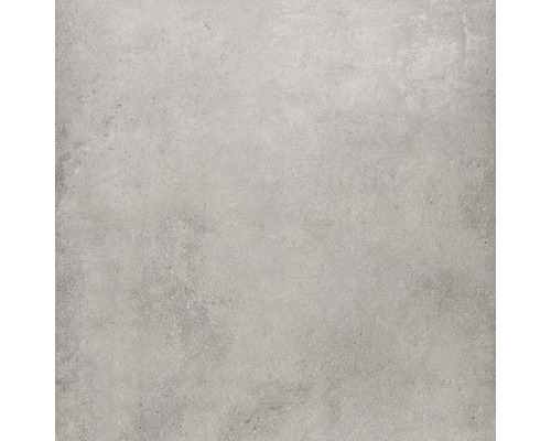 Dalle de terrasse en grès cérame fin grès gris clair bord rectifié 100 x 100 x 2 cm