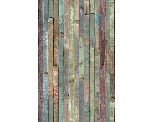 Film adhésif d-c-fix® décor bois Rio 45x200 cm Fond avec des panneaux de bois de différentes couleurs