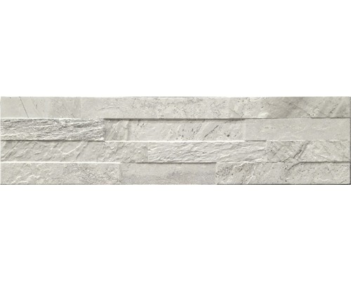 Feinsteinzeug Verblender Oakland Marbre grigio 3D 15x61 cm