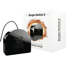 Relais simple Fibaro Single Switch 2 avec fonction de répétition, compatible avec SMART HOME by hornbach-thumb-2