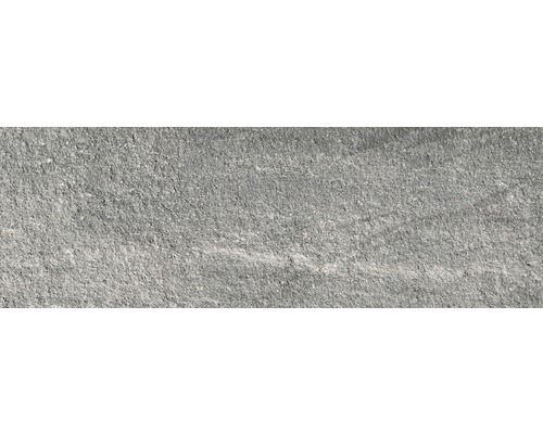 Dalles de terrasse en grès cérame fin Roccia grigio 120 x 40 x 2 cm