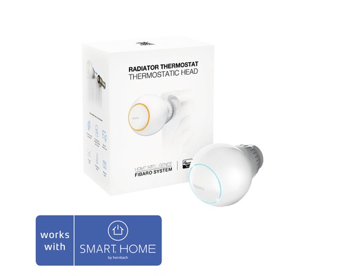 Thermostat intelligent de radiateur Fibaro SMART HOME by hornbach