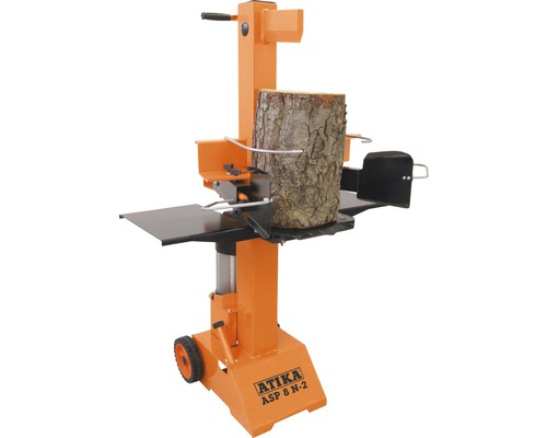 Atika Holzspalter mit einem Holzstück zum Spalten