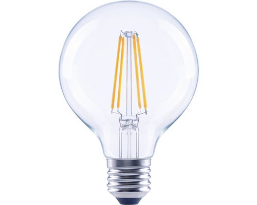FLAIR LED Globelampe dimmbar G80 E27/7W(60W) 806 lm 2700 K warmweiss klar