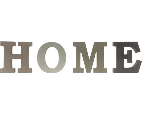 Schriftzug Home farbig 37x10 cm Schriftzug Home farbig 37x10 cm