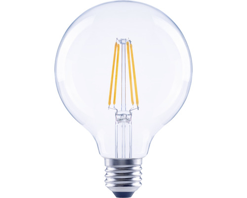 FLAIR LED Globelampe dimmbar G95 E27/7W(60W) 806 lm 2700 K warmweiss klar