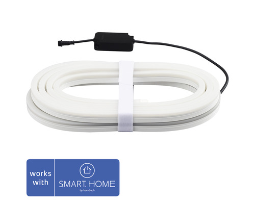 Bandes LED Philips Hue Lightstrip Outdoor 5 m IP67 bandes LED 24 V Compatible avec SMART HOME by hornbach