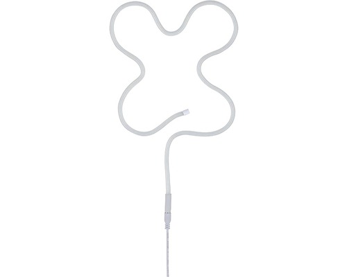 Guirlande lumineuse LED décorative en forme de trèfle avec câble de raccordement