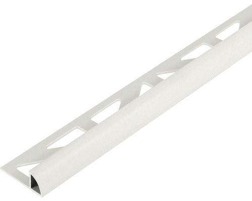 Profilé de finition quart de rond Dural Durondell PVC DRP 830 blanc 300 cm