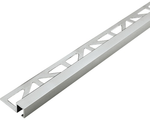 Dekoprofil Dural Squareline DPSA 1163-SF Titan 11 mm Länge 250 cm Höhe 11 mm Fliesenprofil aus Metall