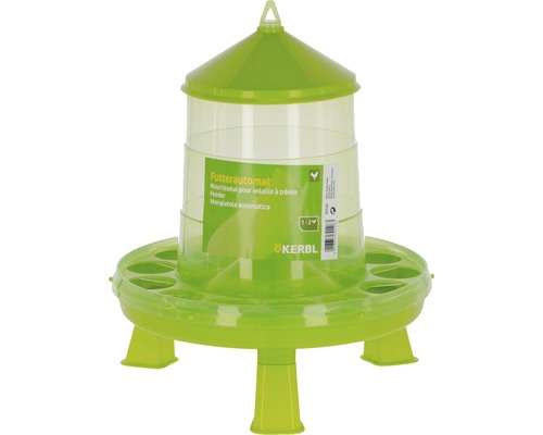 Distributeur automatique de nourriture pour volaille en élevage au sol 2,4 l/2 kg