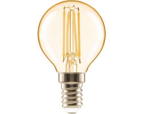 Ampoule sphérique LED FLAIR G45 E14/4W(33W) 380 lm 2000 K blanc chaud ambre