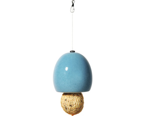 Vogelhaus mit Meisenknödel zum Aufhängen