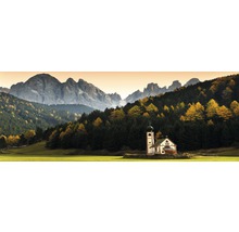 Glasbild Little Church 80x30 cm
