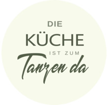Die Küche ist zum Tanzen da.