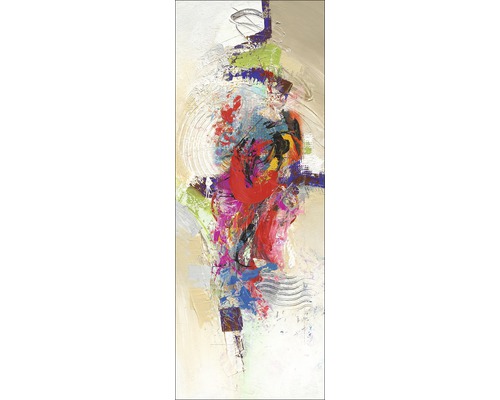Leinwandbild Colourful Abstracion 27x77 cm
