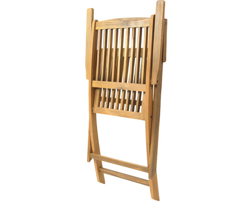 Chaise de jardin pliante en bois