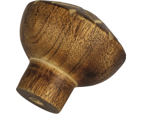 Bouton de meuble en bois
