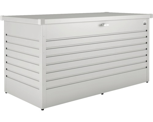 Biohort Auflagenbox 160 High, silber-metallic