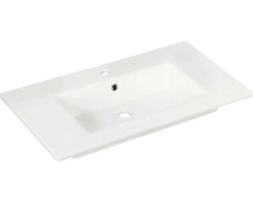 Vasque à poser FACKELMANN Hype3.0 PE 82x48 cm en céramique blanc