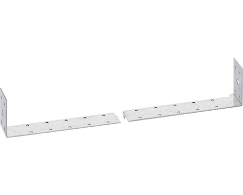 Matériel de fixation GEBERIT Duofix pour entraxe 50 - 57,5 cm 111.869.00.1 Deux équerres d''assemblage avec motif perforé en métal