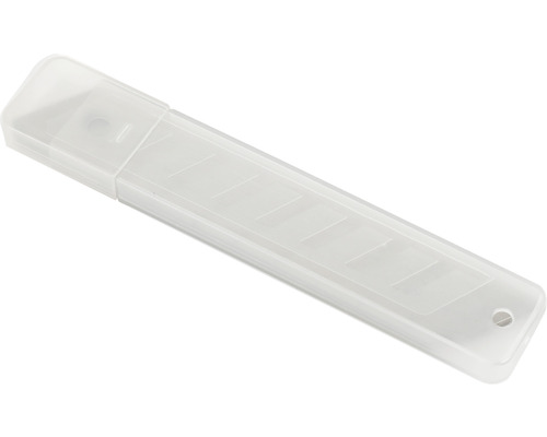 Boîte de rangement en plastique pour lames de couteau sécables